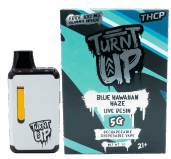 Shop By Effect 28 turnt up thcp vape blue hawaiian haze main
